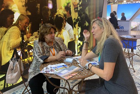 Reuniones con touroperadores en la segunda jornada de Marbella en la WTM