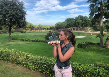 La sampedreña Laura Gómez termina segunda el Santander Golf Tour