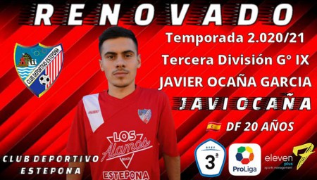 Ocaña y Álex Franco renuevan con el Estepona para jugar en Tercera