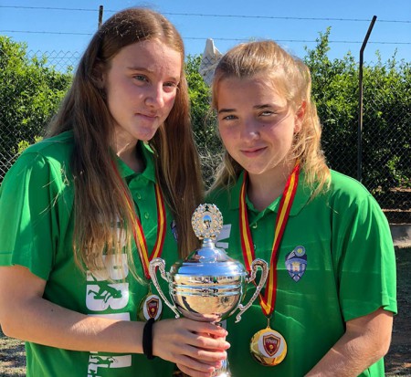 Las marbellíes María Bandera y Yaiza Sánchez, campeonas de España