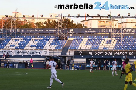 El Marbella FC tendrá que recibir sin público en las gradas al Recreativo