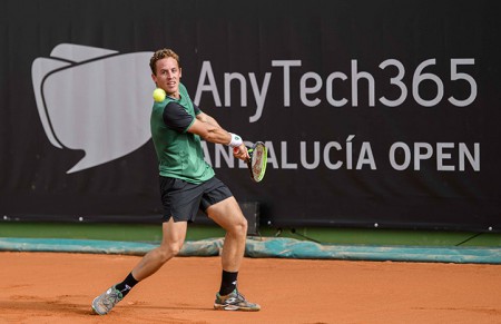 Carballés Baena, primer cabeza de serie eliminado en el Andalucía Open