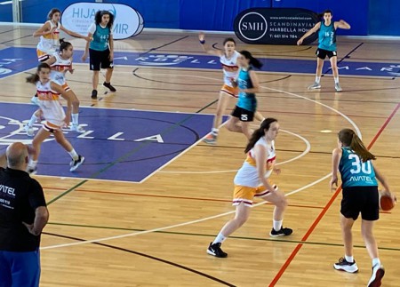 Pleno de victorias de los equipos femeninos del Avatel Marbella Basket