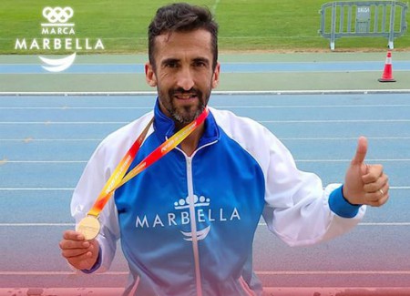 Díaz Carretero se proclama campeón de España máster en 10.000 metros