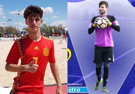 Achutegui y Corrales, convocados por la selección española de fútbol playa