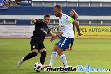 Buenos números del Marbella en sus partidos ante el Malagueño