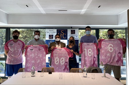 El CB Marbella se tiñe de rosa para recibir al Círculo Gijón