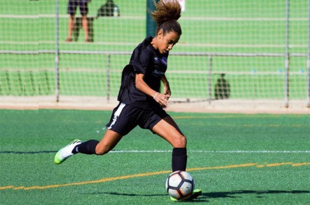 Sofía Elgaily, del Marbella Promesas, brilla con la selección de Málaga