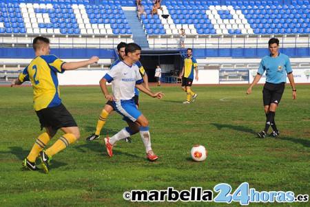 Buenos números para el Marbella en sus enfrentamientos ante Huétor Tájar