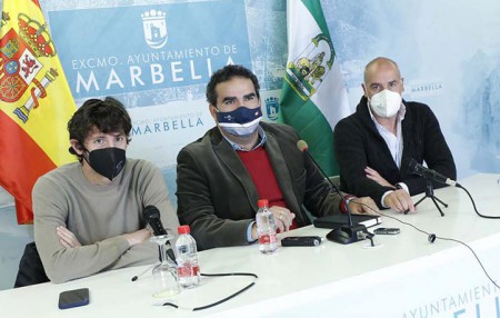 Granero se reafirma en "apostar e invertir" en el nuevo estadio de Marbella