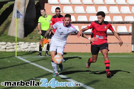 Marcos Ruiz, el único superviviente del último playoff del Marbella FC