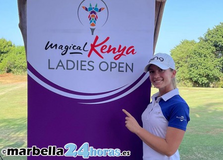 Laura Gómez inicia la temporada en el Magical Kenya Ladies Open