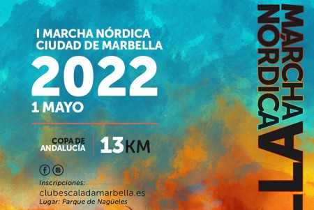 La primera carrera de Marcha Nórdica en Marbella agota las plazas en 19 horas