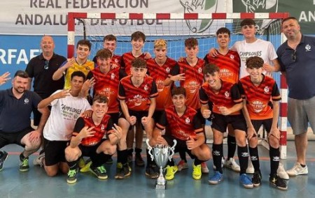 El ADJ San Pedro cadete conquista la Copa para firmar un triplete histórico