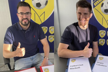 El FC Marbellí inicia la construcción del equipo con Asencio y Sergio Caballero