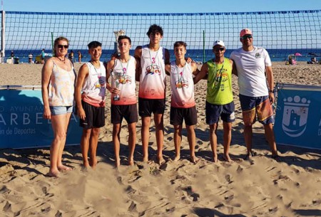 El Costa del Voley gana en Marbella el Campeonato de Andalucía cadete