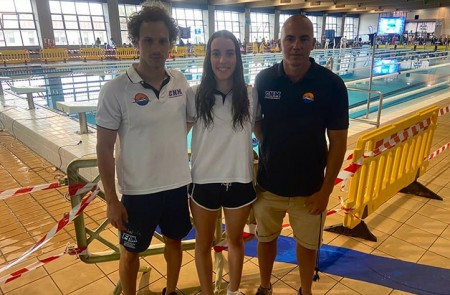 Alejandro Trujillo, doble campeón de Andalucía en 100 libres y 50 mariposa