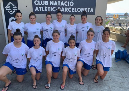 El CW Marbella juvenil femenino concluye décimo en el Campeonato de España