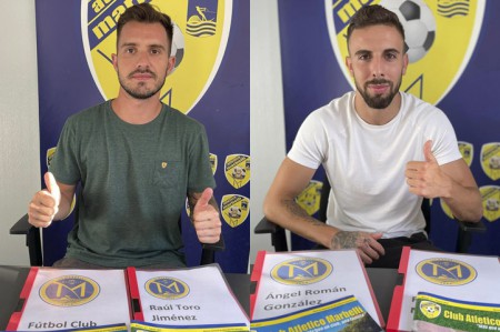 Raúl Toro y Ángel Román, dos nuevos refuerzos para el FC Marbellí