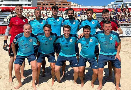 El Fútbol Playa Marbella inicia hoy su participación en la Copa RFEF