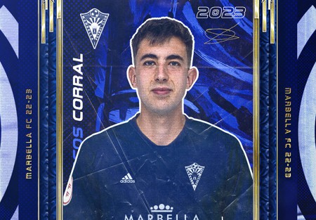 El Marbella FC refuerza el equipo con el mediapunta Marcos Corral