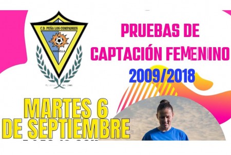 Los Compadres convoca pruebas de captación este martes para féminas