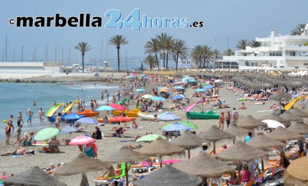 Marbella tampoco alcanza en agosto el turismo hotelero que tuvo en 2019