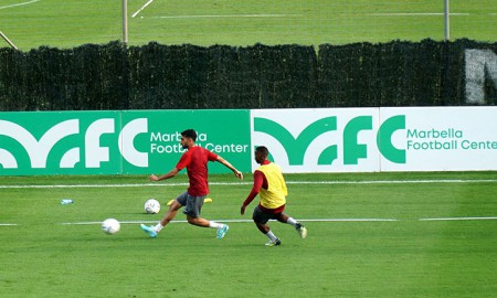 La selección de Qatar prepara en Marbella su Campeonato del Mundo<br />