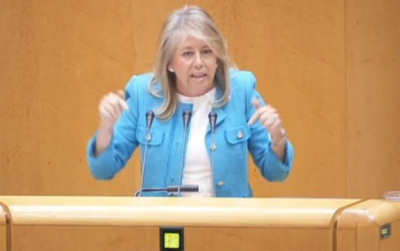 Ángeles Muñoz también ocultó al Senado una donación de patrimonio