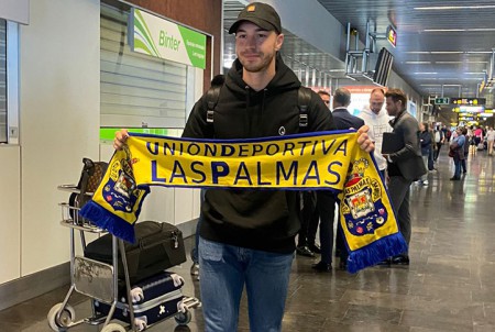 Loren Morón ya está en Gran Canaria para firmar por la UD Las Palmas