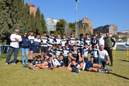 La cantera del Marbella Rugby Club suma pleno de victorias esta jornada