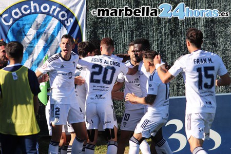 El Marbella FC igualó ante el Malagueño su récord de siete victorias seguidas