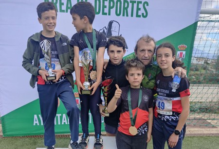 El CEM consigue seis podios en la CXM Pinsapo Kids en Yunquera