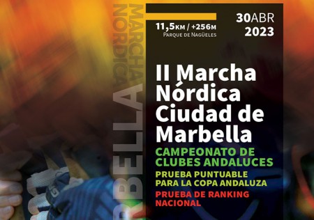 El CEM organiza a finales de abril la II Marcha Nórdica Ciudad de Marbella