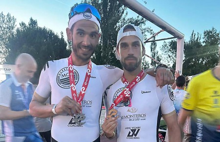 Juanan Gómez y Dani Álvarez, segundo y tercero de España por grupos de edad