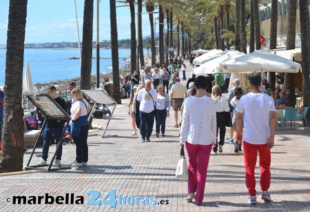 La llegada de turistas extranjeros a Marbella sostiene los datos de mayo