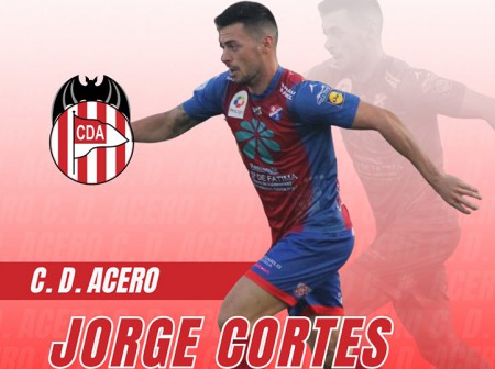 El trotamundos Jorge Cortés jugará la próxima temporada en el CD Acero