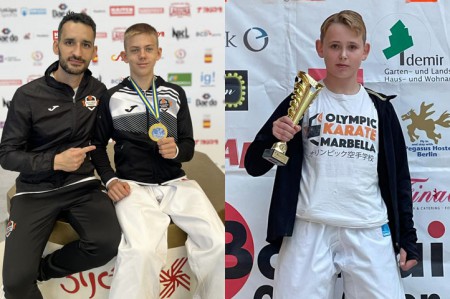 El Olympic Karate Marbella brilla el mismo fin de semana en España y Alemania