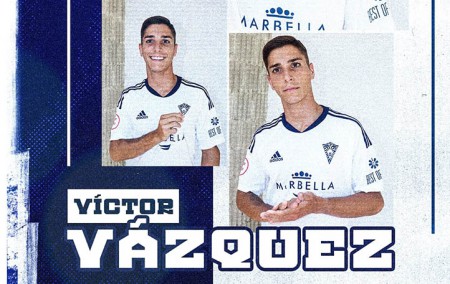 El marbellí Víctor Vázquez termina saliendo del Marbella FC sin debutar