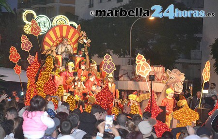 Así será la llegada de los Reyes Magos a distintas zonas de Marbella