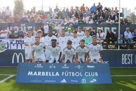 El Marbella, tercero, se aleja del sexto puesto y se acerca a la segunda posición