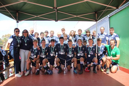 El Marbella Rugby Club, subcampeón de Andalucía en categoría sub-14