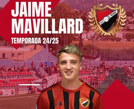 El San Pedro inicia la reestructuración del equipo con el medio Jaime Mavillard