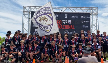 Gran nivel del Marbella Rugby Club en el Festival Nacional sub-12