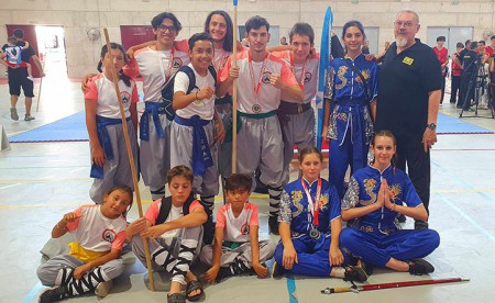 Siete medallas para el Instituto Shaolin San Pedro en el campeonato andaluz