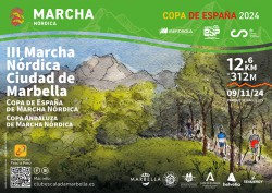 La III Marcha Nórdica de Marbella, clave para las copas de España y Andalucía