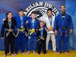 Cinco medallas para Marbella en el Campeonato de Europa de Jiu Jitsu