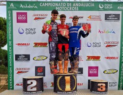 Marino Villar se acerca a la conquista del campeonato de Andalucía en 125 cc